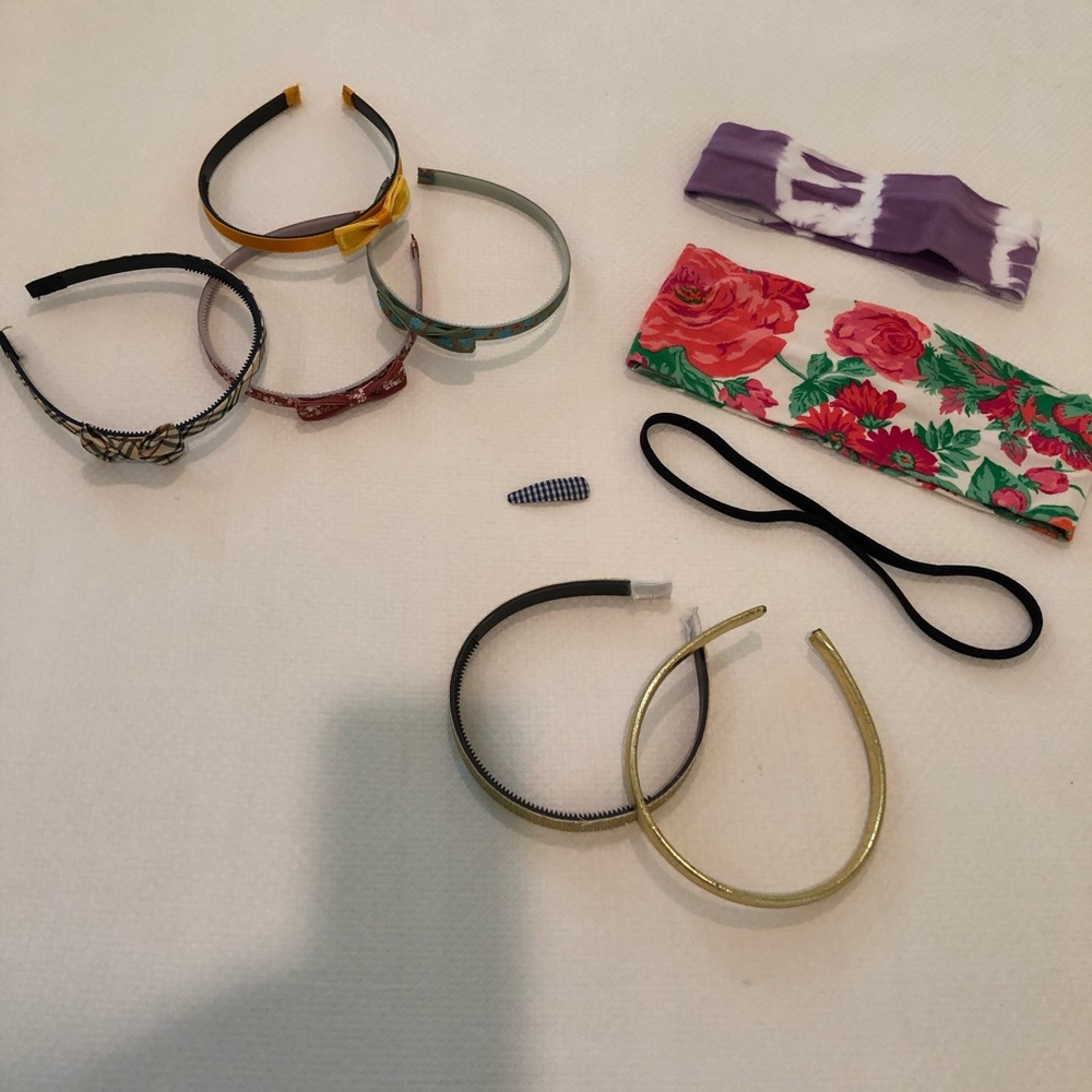 Collection of hair accessories